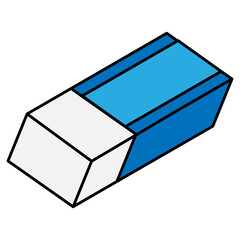 Eraser illustration