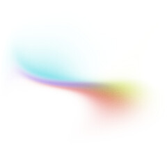 Glowing blue abstract shape, purple yellow blue gradient background shape, noise texture futuristic dynamic poster header cover wallpaper banner backdrop design