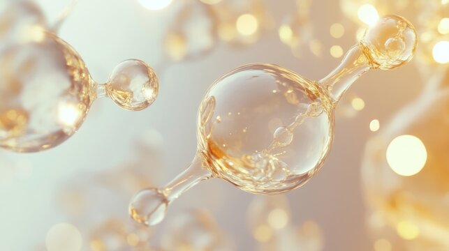 Luxury Skincare Serum with Acetyl Hexapeptide for Radiant Skin