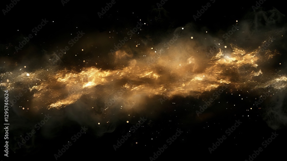 Poster evocative smoke and dust effect overlays for digital photography and design, featuring artistic hazy