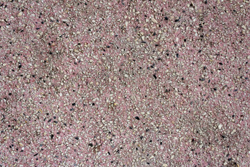 Red Granite Stone Texture with Dirty Black and White Speckles