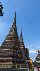 Wat Pho Temple Architecture, bangkok,Thailand 