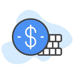 Accounting and Passive Income Icons