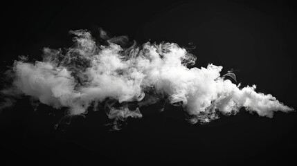 Ethereal swirl of white smoke with airy vapors, misty haze, and gentle glowing fog creating an abstract, atmospheric overlay for elegant decorative effects.