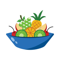Fruit Salad Illustration
