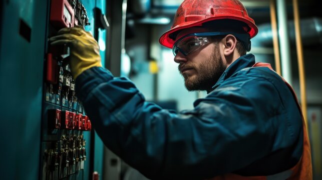 Urban exploration's power: documenting electrical safety practices, like lockout/tagout.
