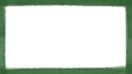 green grass frame isolated background 