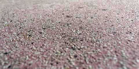 High-Resolution Red Granite Stone Texture with Black and White Speckles