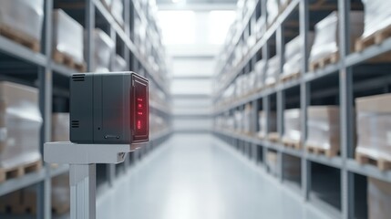 Heat detection for monitoring temperature in warehouse storage systems. Featuring diagnostics and inventory control