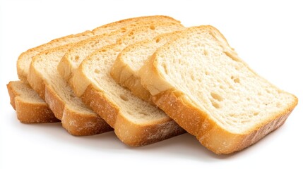 A close-up of sliced sourdough bread with soft