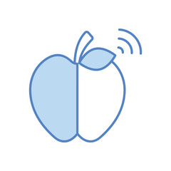 Apple vector icon 