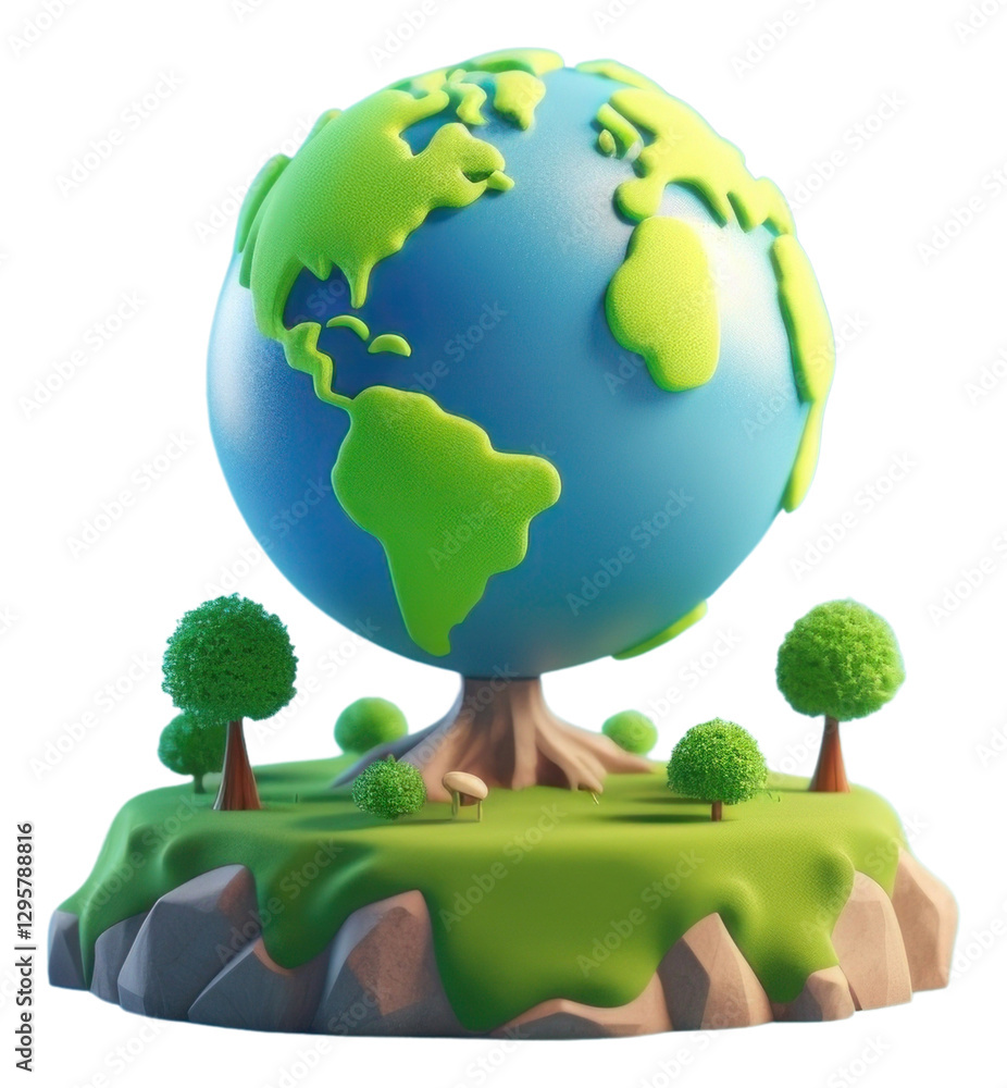 Canvas Prints png sphere planet earth space.