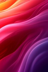Obraz premium a close up of a colorful background with wavy lines