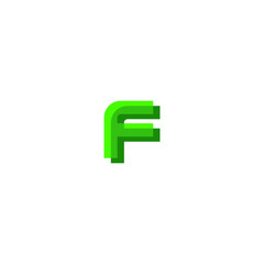Initials Letter FF Logo