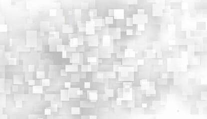 Abstract white square grid background