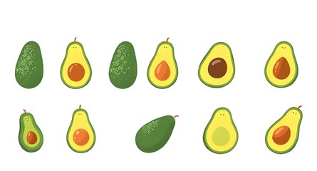 Avacado illustration