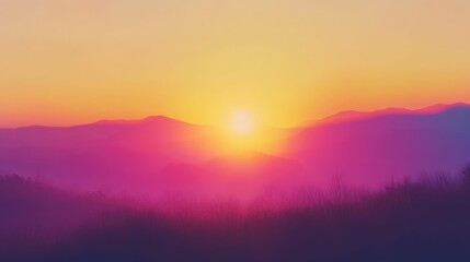 Obraz premium Expansive desert dunes under soft sunlight, golden sands, serene natural landscape, atmospheric perspective