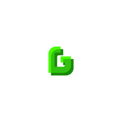 Initials Letter GG Logo