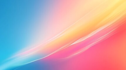 Obraz premium Colorful abstract gradients with soft blended lines and vibrant tones are present