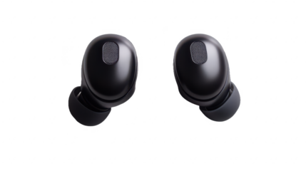 Sleek Black Wireless Earbuds - Latest Tech