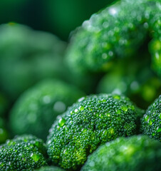 fresh green broccoli