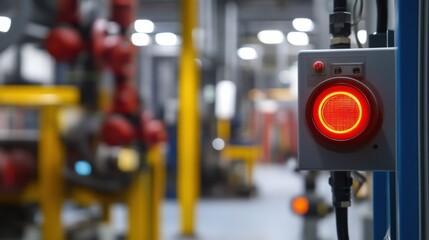 Heat detection system used by an engineer to inspect machinery in a factory. Featuring technology and monitoring