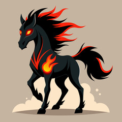 anime horse character 