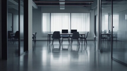 Social psychology analysis in a spacious office. Featuring team discussions and behavior studies