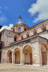 Catholic Cathedral in the city of Urbino, Italy, dedicated to the Assumption of the Blessed Virgin Mary. Urbino, Marche, Italy