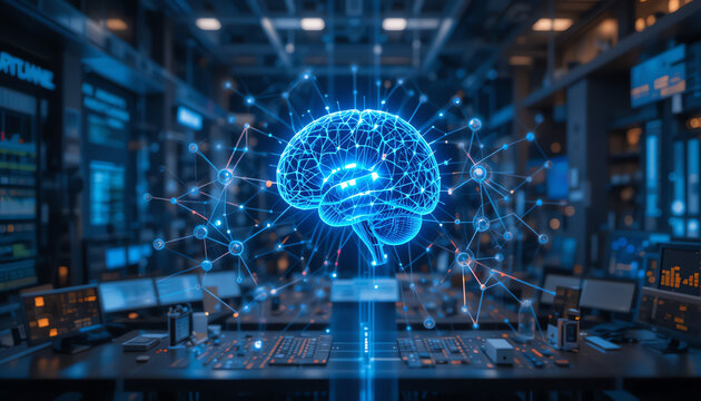 Abstract Digital Technology Network Background