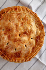 Homemade Apple Pie Ready to Eat