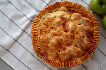 Homemade Apple Pie Ready to Eat