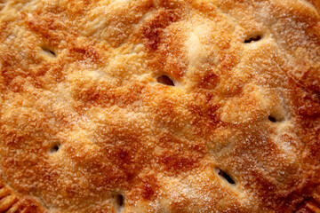 Homemade Apple Pie Ready to Eat