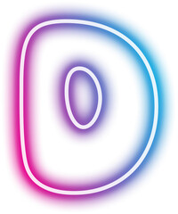 Neon Alphabet Sign