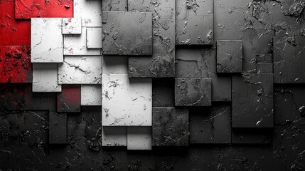 Gradient wallpaper background with shape palette