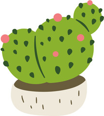 stylized cactus illustration