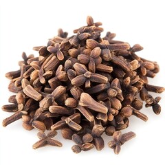 Obraz premium dry cloves on transparent png isolated on white background 