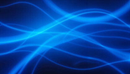 Abstract blue gradient with flowing patterns, digital art concept