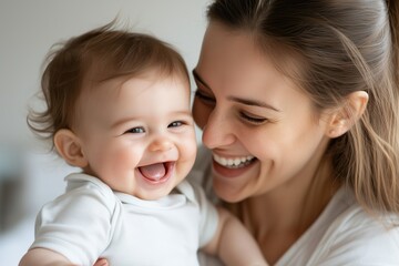 Mutter und Baby – Glückliche Familienmomente

