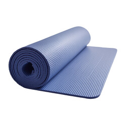 Rolled Up Yoga Mat - Perfect for Fitness Enthusiasts