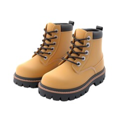 Stylish Yellow Work Boots for Every Adventure,General Fashion , Remove Background