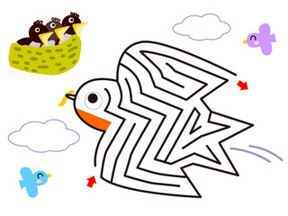 つばめの迷路