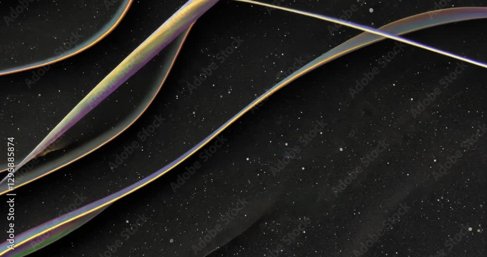 Poster iridescent abstract texture background with rainbow lines