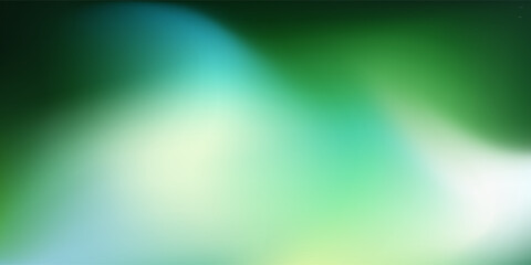 Nature gradient background. Teal blurred backdrop. Vector for banners, posters, and graphic design