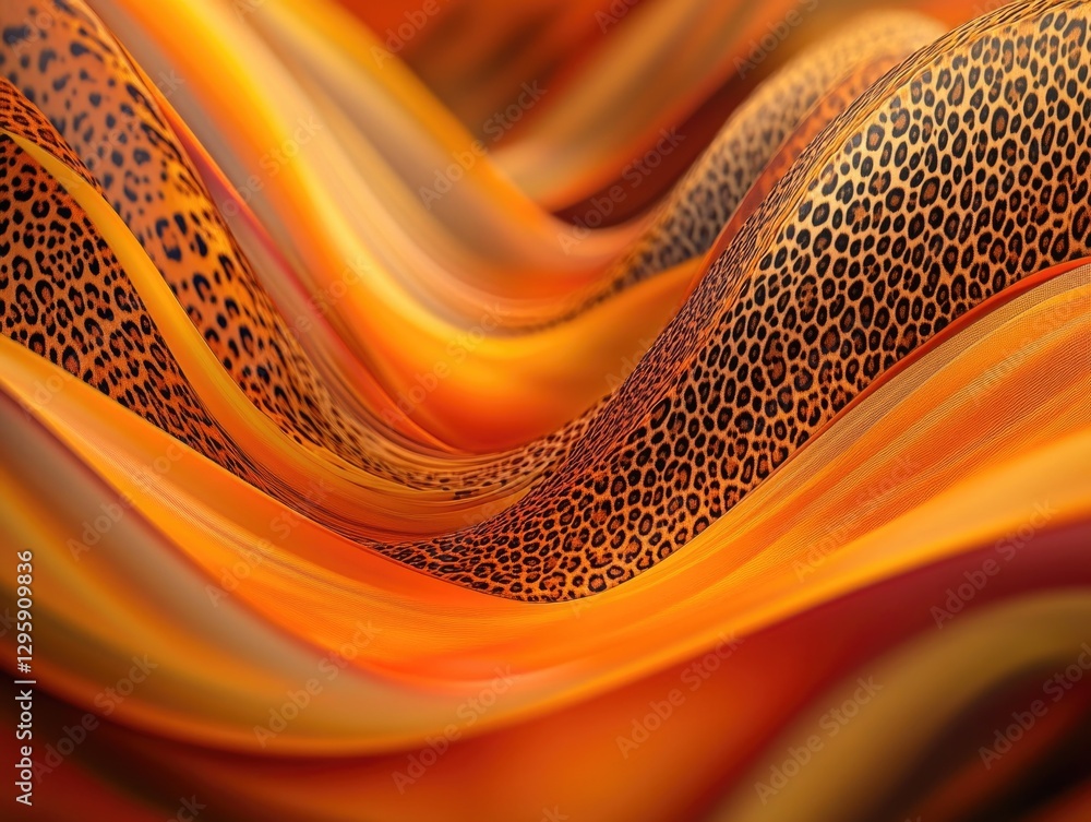 Poster this is a beautifully designed image featuring an artistic blend of colors and patterns. it could be