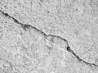 Wall crack grey grunge background, old abstract rough stone floor concretet backdrop, effect...