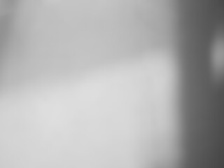 Shadow background grey wall effect wite light on floor cement room