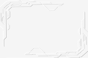 abstract technology frame 