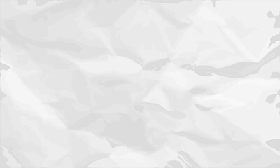 Crumpled white paper texture background for cards, flyers, poster, banner