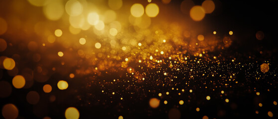 gold background light black golden casino vector glitter particle dust award poker vip magic effect shine star game spotlight luxury bokeh 3d design yellow glamour white spark sparkle chip line slot 